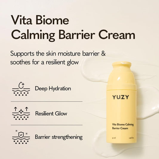 YUZY Vita Biome Calming Barrier Cream 50ml | 1.69 fl.oz